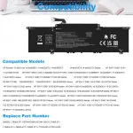 BN03XL L77034-005 Battery for 2020 HP Envy X360 15-ED 15M-ED 15M-EE 15M-ES 15-ES 13-BA 13-AY 13-ay0xx 15m-ee0xxx 15m-ed1xxx HSTNN-DB9N HSTNN-OB1O L73965-271 L76965-271 L76985-271 L76965-2C1 L76965-AC1 - Image 6