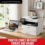 Canon imageCLASS MF465dw Monochrome Duplex Wireless Laser Printer - All-in-One with Scanner, Copier, Fax, Auto Document Feeder, Mobile Ready, 42 PPM (White, Renewed) - Image 2