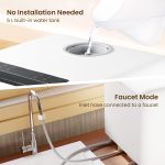 HAVA Countertop Dishwasher, 8 Wash Programs NEW Upgraded Model Portable Dishwasher with Child Lock & Delayed Start Function, 5L Water Tank for Apartments, Dorms, and RVs - No Hookup Needed - Image 6