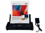 DS-320 Workforce Duplex Color Document Scanner J391B, Bundle with AC Adapter