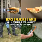 Klein Tools ET450 Advanced Underground Circuit Breaker Finder and Wire Tracer Kit for Energized and Non-Energized Breakers, Fuses, and Wires - Image 9