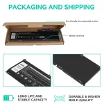 86Wh 69KF2 M59JH 8FCTC 70N2F Battery for Dell XPS 15 9500 9510 9520 Precision 5550 5560 5570 7510 M15 M17 R3 R4,G15 5510 5511 5515 5520 5521,G7 7500,Inspiron 7510 7610 P87F P91F P45E p100f - Image 3
