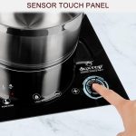 Duxtop Built-in Induction Cooktop, Portable Countertop Burner, Sensor Touch Induction Burner, 170-Minute Timer, Safety Lock, 1800W BT-200T1/8600BI - Image 7