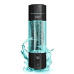Upgrade Hydrogen Water Bottle – 6400PPB Hydrogen Water Generator, SPE/PEM Certified, 7oz Portable