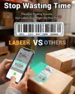 Labeer Shipping Label Thermal Printer, Wireless 4x6 Bluetooth Label Printer for Small Business and Shipping Packages, for iPhone & Android, Windows, Mac, Chromebook,USPS, Ebay,Shopify&More - Image 8