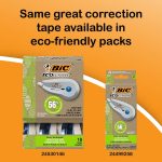 BIC Wite-Out Brand EZ Correct Correction Tape, 39.3 Feet, 2-Count Pack of White Correction Tape, Fast, Clean and Easy to Use Tear-Resistant Tape Office or School Supplies - Image 8