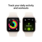 Apple Watch SE (3nd Gen) (GPS, 40mm) - Starlight Aluminum Case with Starlight Sport Band, S/M (Renewed) - Image 3