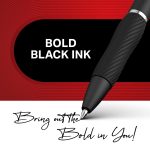 Sharpie S-Gel Pens, Medium Point (0.7mm), Black Ink, 4 Count - Ideal for Writing, Journaling, Drawing, Coloring, Note-Taking, College Supplies - Image 6