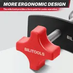 BILITOOLS Brake Pad Spreader, Disc Brake Caliper Compression Tool Caliper Piston Compressor Spreader Tool - Image 5