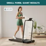 Compact Armless Treadmill – Space Saving Design for Home & Office, Under Desk Walking Pad - Image 7
