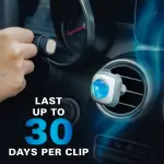 Air Jungles New Car Scent Car Air Freshener Vent Clip, 6 Count Long Lasting Up to 180 days, Natural Essential Oil Car Fragrance for Women and Men, Odor Eliminator - 4ml Each - Image 3