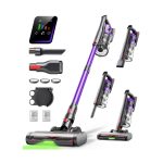 Cordless Vacuum – 600W / 50KPa, 65 Mins Runtime, Anti-Tangle