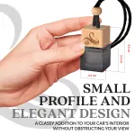 Greed Car Air Freshener for Men | Aventos Perfume Inspired Fragrances | Strong Car Freshener with Odour Eliminator Technology | Creed Air Freshener | Long Lasting Automotive Freshener by Perfa - Image 2