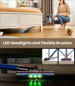 Cordless Stick Vacuum – 500W/40Kpa, 60 Mins Runtime - Image 4