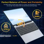 OTVOC Laptop Computer 15.6 inch, Compatible with Windows 11, Core CPU(Beats Pentium, Celeron), Up to 3.4GHz, 4GB RAM, 128GB SSD, Up to 2TB, 15.6" FHD IPS 1920x1080, for Students, Business - Image 8
