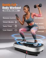 Vibration Plate Exercise Machine for Weight Loss & Lymphatic Drainage – 330LB Capacity - Image 5