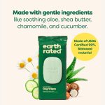 Earth Rated Pet Wipes for Dogs and Cats, Hypoallergenic, Cleaning and Hydrating, for Grooming Paws, Body and Butt, Unscented, 100 Count - Image 7