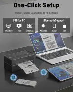 Labeer Shipping Label Thermal Printer, Wireless 4x6 Bluetooth Label Printer for Small Business and Shipping Packages, for iPhone & Android, Windows, Mac, Chromebook,USPS, Ebay,Shopify&More - Image 7