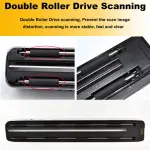 AUTENS Portable Handheld Scanner Included 16G SD Card, Wand Scanner for A4 Documents Pictures Pages Texts Receipts Books Up to 1050DPI, Colorful LCD Display, Uploads Via USB Cable, No Driver - Image 8