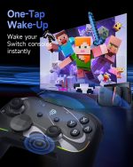 EasySMX S10 Switch 2 Controller-One Key Wake-up, Switch 2 Pro Controller with 6 Axis Gyro, NFC Function, TMR Anti-Drift Joystick, HD Rumble, Swappable D-Pad & Faceplate-black - Image 9