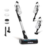 Cordless Stick Vacuum – Tangle-Resistant, 50 Min Runtime