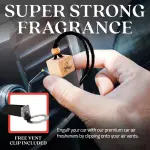 Greed Car Air Freshener for Men | Aventos Perfume Inspired Fragrances | Strong Car Freshener with Odour Eliminator Technology | Creed Air Freshener | Long Lasting Automotive Freshener by Perfa - Image 6