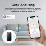 2 Pack Wallet Tracker [Apple MFi Certified] Work with Find My(iOS Only)Rechargeable Ultra Thin Tracking Card Waterproof Smart Air Bluetooth Card Tag Key Finder Item Locator for Passports Purse Luggage - Image 7