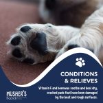 Musher's Secret Dog Paw Wax 60g – Moisturizing Dog Paw Balm – Helps Protect & Heals Cracked Paws – Creates an Invisible Paw Protectors Barrier – All-Natural Nose & Paw Balm with Vitamin E - Image 5