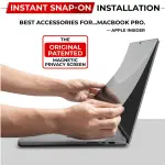 SightPro Magnetic Privacy Screen for MacBook Pro 14 Inch (2021-2025, M1-M5, Pro, Max) Patented Removable Laptop Privacy Filter Shield and Protector - Image 7