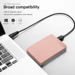 UnionSine 500GB Ultra Slim Portable External Hard Drive HDD-USB 3.0 for PC, Mac, Laptop, PS4, Xbox one, Xbox 360-(Pink) - Image 7