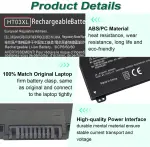 HT03XL L11119-855 Laptop Battery for HP Pavilion 14-CE 14-CF 14-DF 15-CS 15-DA 15-DB 15-DW 17-by 17-CA Series 15-CS0053CL 15-DW0033NR 15-DA0014DX L11421-542 L11421-2C2 HSTNN-UB7J HSTNN-DB8R HT03041XL - Image 2