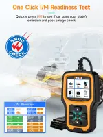 ANCEL AD410 Enhanced OBD2 Scanner, Vehicle Code Reader for Check Engine Light, Automotive OBD II Scanner Fault Diagnosis, OBDII Scan Tool for All OBDII Cars 1996+, Black/Yellow - Image 7
