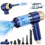 2-in-1 Handheld Vacuum & Air Duster – 16000Pa, Cordless