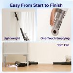 Cordless Stick Vacuum – Tangle-Resistant, 50 Min Runtime - Image 4