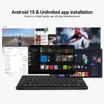 SUNTUNG Tablet, 2025 Latest 11 inch Android 15 Tablet, 5G WiFi+Cellular, MTK8786 Octa-Core, 16GB 128GB 1TB Expansion, 4G LTE Tableta, 21MP Camera, Gemini AI 2.0, Tablets with Keyboard, Mouse, Case - Image 4