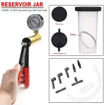 CARSC Hand Held Vacuum Pump Tester Set Vacuum Gauge and Brake Bleeder Kit for Automotive with Adapters Case - Image 4