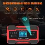 YONHAN Battery Charger 10-Amp 12V and 24V Fully-Automatic Smart Car Battery Charger, Battery Maintainer Trickle Charger, and Battery Desulfator with Temperature Compensation - Image 5