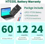 HT03XL L11119-855 Laptop Battery for HP Pavilion 14-CE 14-CF 14-DF 15-CS 15-DA 15-DB 15-DW 17-by 17-CA Series 15-CS0053CL 15-DW0033NR 15-DA0014DX L11421-542 L11421-2C2 HSTNN-UB7J HSTNN-DB8R HT03041XL - Image 3