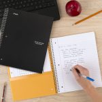 Five Star Spiral Notebook + Study App, 5 Subject, College Ruled Paper, 8-1/2" x 11", 200 Sheets, Fights Ink Bleed, Water Resistant Cover, Black (72081) - Image 2