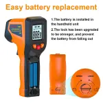 Upgrade 2023 Laser Infrared Thermometer Non-Contact Digital Temperature Gun, -58℉～1112℉(-50℃～600℃) IR Thermometer for Industrial, Kitchen Cooking, Automotive, HVAC (Not for Human Body Temp) - Image 4