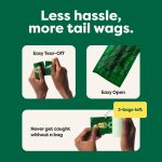 Earth Rated Poop Bags for Dogs, Guaranteed Leak Proof and Extra Thick Waste Bag Refill Rolls, Lavender Scented, 270 Bags - Image 7