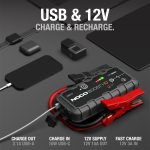 NOCO Boost GB70: 2000A UltraSafe Jump Starter – 12V Lithium Battery Booster Pack, Portable Jump Box, Power Bank & Jumper Cables - for 8.0L Gas and 6.0L Diesel Engines - Image 5