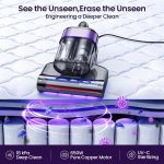 Mattress Vacuum Cleaner – UV-C Light, 145°F Heat, HEPA Filter - Image 6