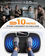 Vibration Plate Exercise Machine for Weight Loss & Lymphatic Drainage – 330LB Capacity - Image 7