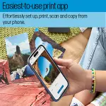 HP Envy 6555e Wireless All-in-One Color Inkjet Printer, Portobello, Print, scan, Copy, Duplex Printing Best-for-Home, AI-Enabled (714N5A) (Renewed Premium) - Image 4