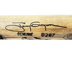Tony Gwynn Autographed Blonde Louisville Slugger 3000th Hit Bat San Diego Padres #/3000 Beckett BAS QR Stock #212649 - Autographed MLB Bats - Image 3