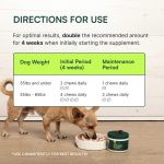 Wuffes Advanced Dog Hip and Joint Supplement with Glucosamine, Chondroitin, Omega 3, MSM, and Green Lipped Mussel, 60 Pork Flavored Chews for Small and Medium Dog Breeds - Image 3
