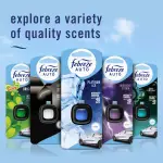 Febreze Car Air Freshener Vent Clip Laundry Fresh Scent, .07 oz. Car Vent Clip, Pack of 4 - Image 4