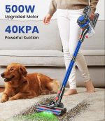 Cordless Stick Vacuum – 500W/40Kpa, 60 Mins Runtime - Image 8