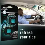 Febreze Car Air Freshener, Odor-Fighting Automotive Vent Clip, Scented Car Accessories, Long Lasting for Strong Odors, Unique Stocking Stuffer, Unstopables Fresh Scent, .07 fl oz, 4 Count - Image 4